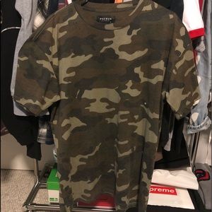 [50% OFF ‼️] Pacsun Slightly Distressed Camo Tee